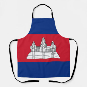 Delantal Bandera de Camboya