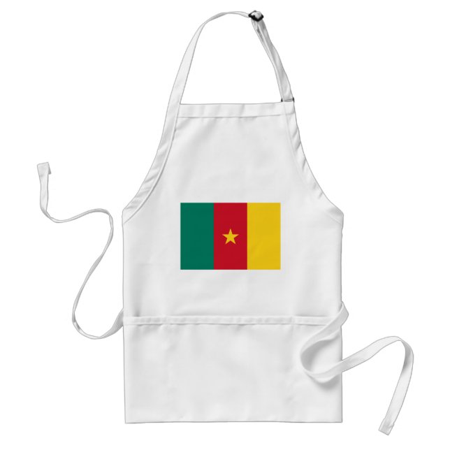 Delantal Bandera de Camerún Patriótico (Frente)