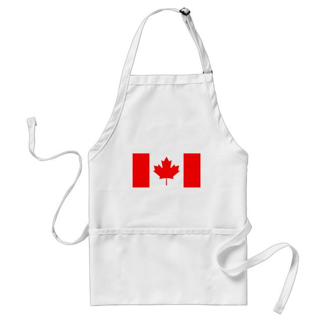 Delantal Bandera de Canadá (Frente)