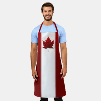 Delantal Bandera de Canadá Apron Canada Maple Leaf Souvenir