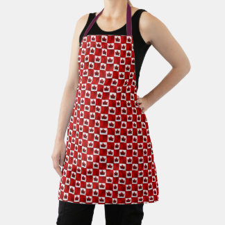 Delantal Bandera de Canadá Apron Canada Maple Leaf Souvenir
