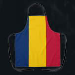Delantal Bandera de Chad<br><div class="desc">Bandera patriótica de Chad.</div>