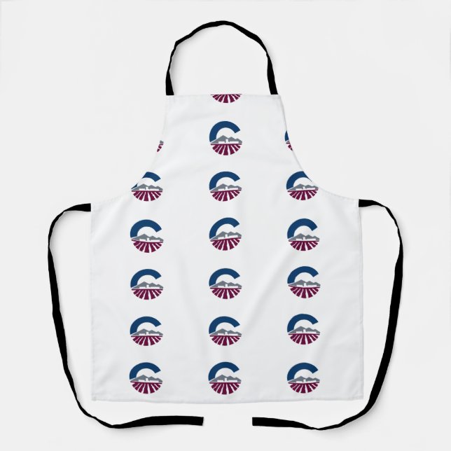 Delantal Bandera de Chandler, Arizona (Anverso)