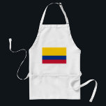 Delantal Bandera de Colombia<br><div class="desc">Bandera patriótica de Colombia.</div>