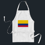 Delantal Bandera de Colombia<br><div class="desc">Bandera patriótica de Colombia.</div>
