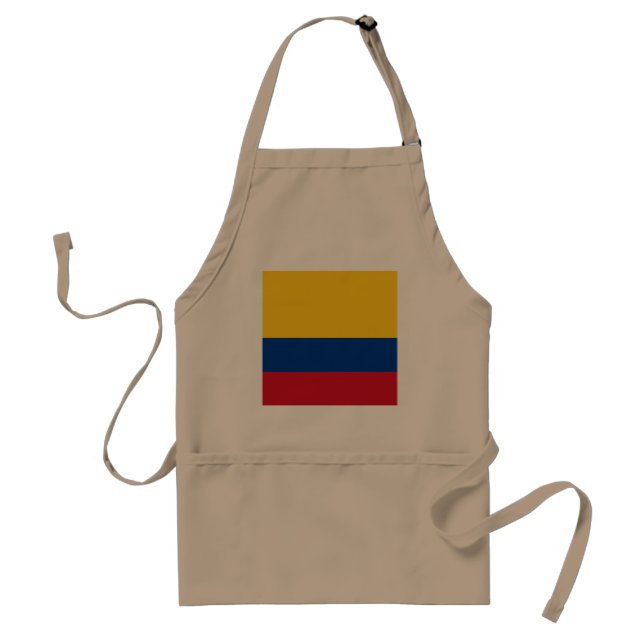 Delantal Bandera de Colombia (Frente)