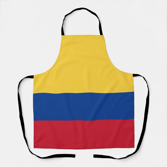Delantal Bandera de Colombia (Anverso)