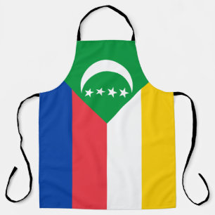 Delantal Bandera de Comoras