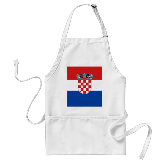 Delantal Bandera de Croacia (Frente)