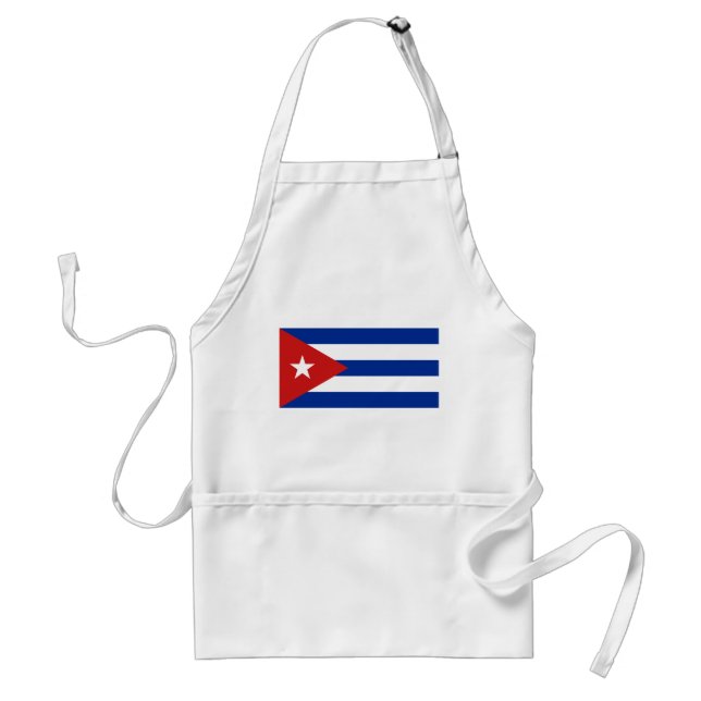 Delantal Bandera de Cuba (Frente)