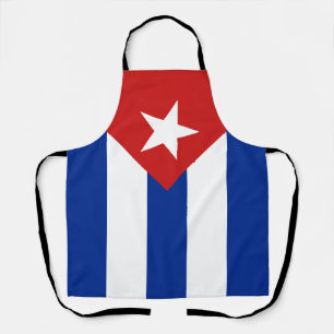 Delantal Bandera de Cuba