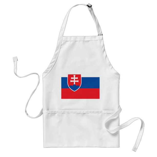 Delantal Bandera de Eslovaquia (Frente)