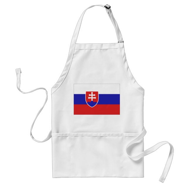 Delantal Bandera de Eslovaquia (Frente)