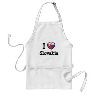 Delantal Bandera de Eslovaquia