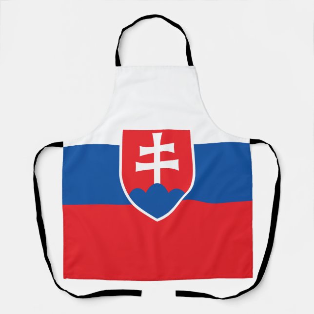 Delantal Bandera de Eslovaquia (Anverso)