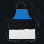 Delantal Bandera de Estonia<br><div class="desc">Bandera patriótica de Estonia</div>
