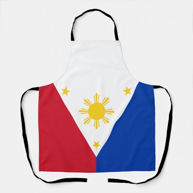 Delantal Bandera de Filipinas (Anverso)
