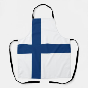 Delantal Bandera de Finlandia