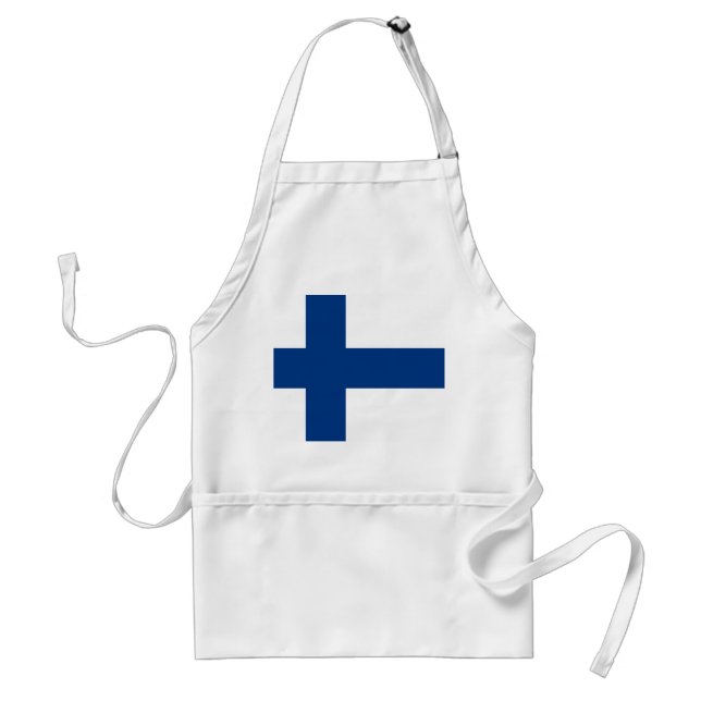 Delantal Bandera de Finlandia (Frente)