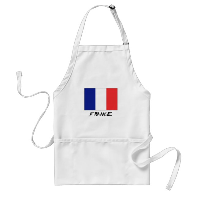 Delantal Bandera de Francia (Frente)