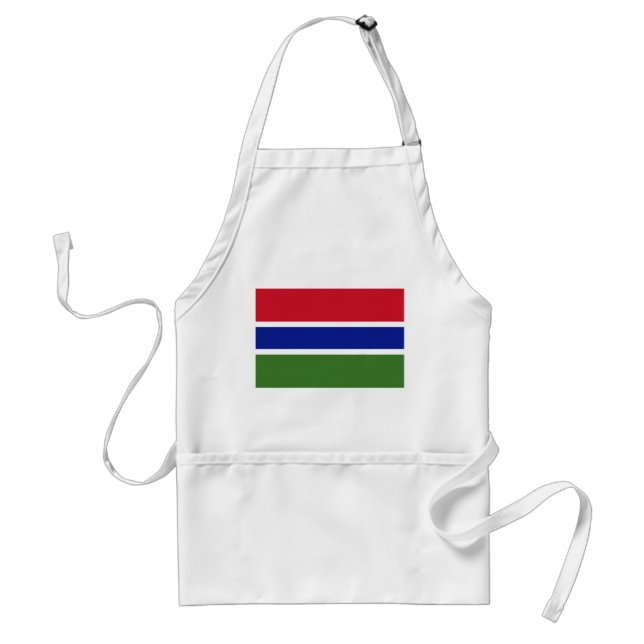 Delantal Bandera de Gambia (Frente)
