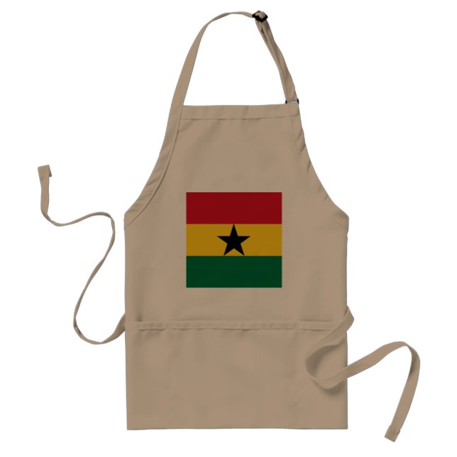 Delantal Bandera de Ghana (Frente)