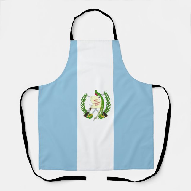 Delantal Bandera de Guatemala (Anverso)