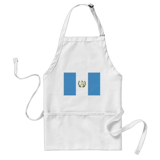 Delantal Bandera de Guatemala (Frente)