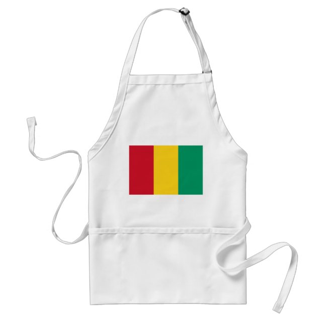 Delantal Bandera de Guinea (Frente)