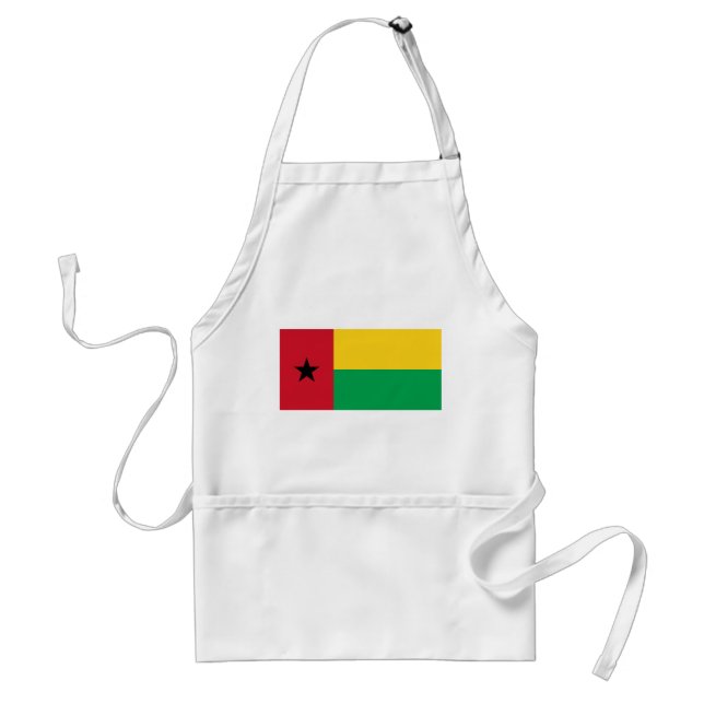 Delantal Bandera de Guinea Bissau (Frente)