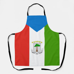 Delantal Bandera de Guinea Ecuatorial