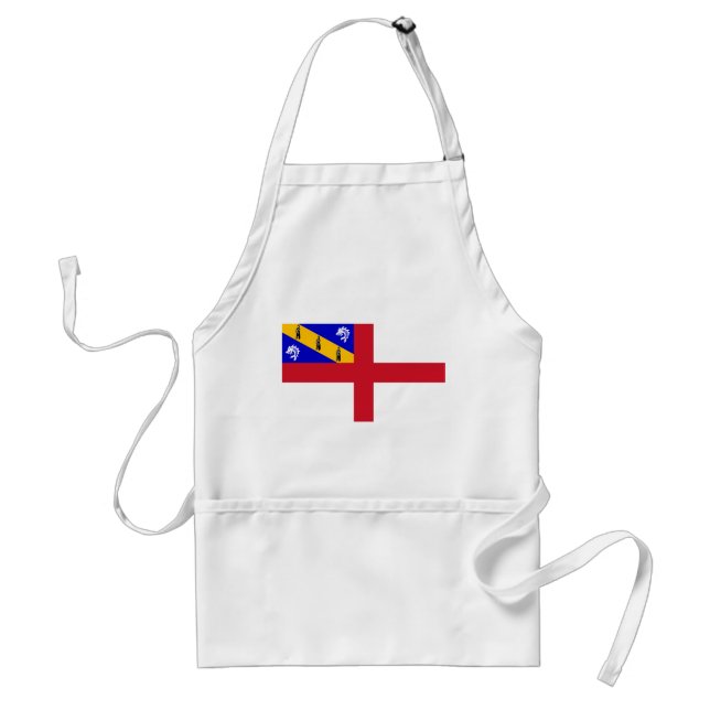 Delantal Bandera de Herm (Frente)