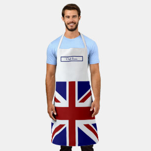 Delantal Bandera de Inglaterra del Reino Unido