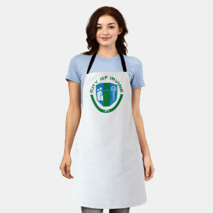 Delantal Bandera de Irvine City Apron