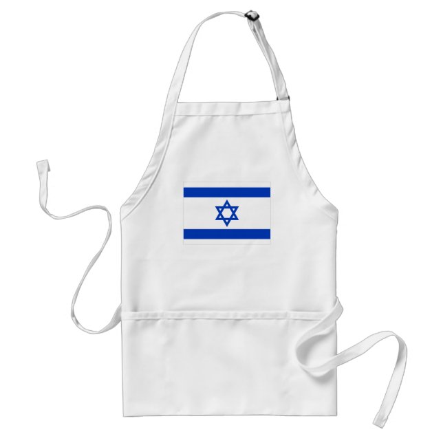Delantal Bandera de Israel (Frente)