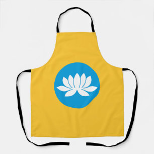 Delantal Bandera de Kalmukia