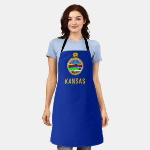 Delantal Bandera de Kansas