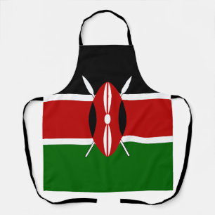Delantal Bandera de Kenia