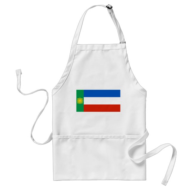 Delantal Bandera de Khakasia (Frente)
