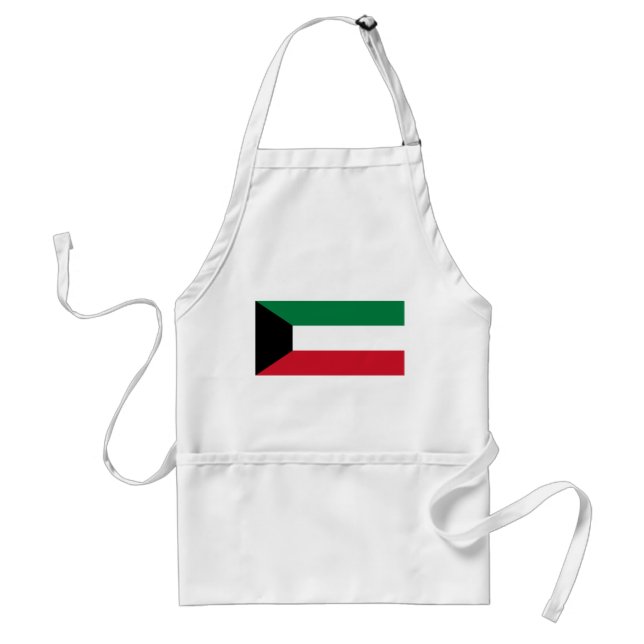 Delantal Bandera de Kuwait (Frente)
