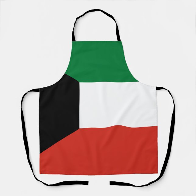 Delantal Bandera de Kuwait (Anverso)