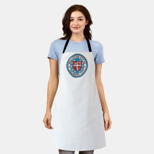 Delantal Bandera de la ciudad de Oklahoma Apron