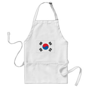 Delantal Bandera de la Corea del Sur