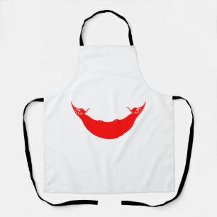 Delantal Bandera de la Isla de Pascua