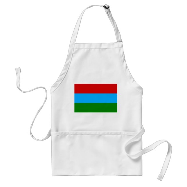 Delantal Bandera de la República de Karelia (Frente)