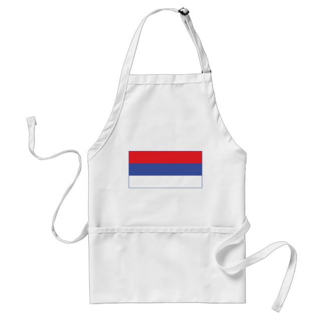 Delantal Bandera de la República Srpska (Frente)