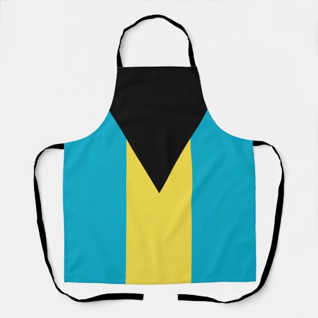 Delantal Bandera de las Bahamas (Anverso)