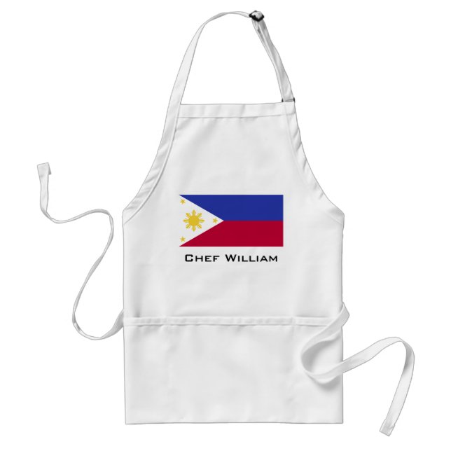 Delantal Bandera de las Filipinas (Frente)