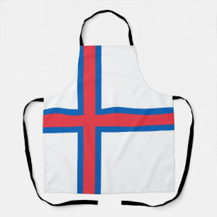 Delantal Bandera de las Islas Feroe