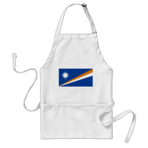 Delantal Bandera de las Islas Marshall